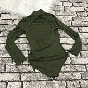 Velvet Torch Bodysuit Onesie One Piece Keyhole